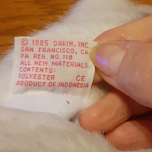 Vintage White harps baby Seal puppet plush - Picture 4 of 10